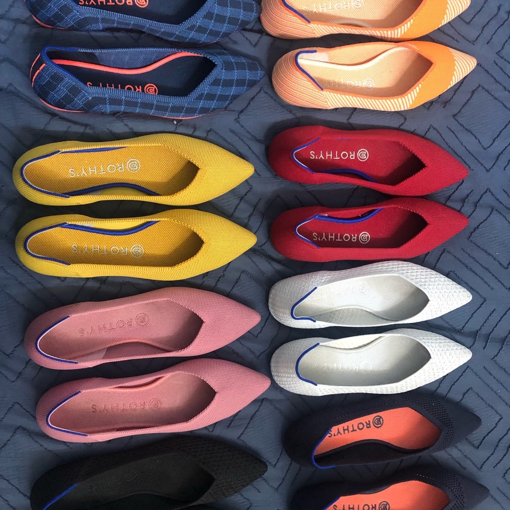 Multiple Rothy shoes 8.5